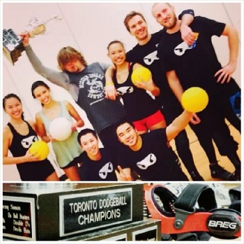 Ninjaz aka team injured takes the toronto dodgeball league championships!