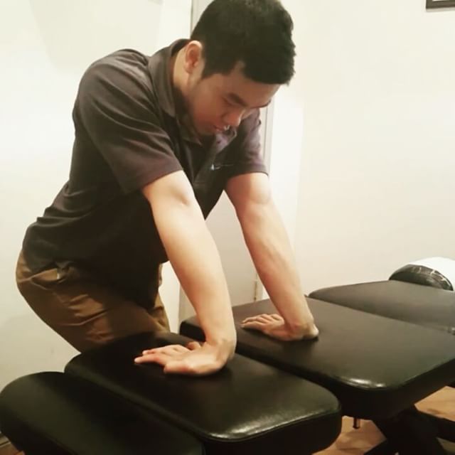 This is a basic wrist extension stretch which will help build the foundation of mobility required in the wrists for things such as . This stretches out the flexor group of muscles and tendons on the palm side of your arm.  I like doing 5s hold with pulses and slowly changing the angles at which I press at to target different areas of the wrist. I do this by rotating my elbows slightly further or less and with most of my stretching I try and perform 20 reps of 5s pulses or a minimal total of 90s. This is a type of stretching that encorporates what&;s known as proprioceptive neuromuscular facilitation stretching or PNF. It enhances both active and passive range of motion in order to improve motor performance and aid rehabilitation.  The specific type of PNF I am using here is a &;Contract Relax&; technique.                      practor        series