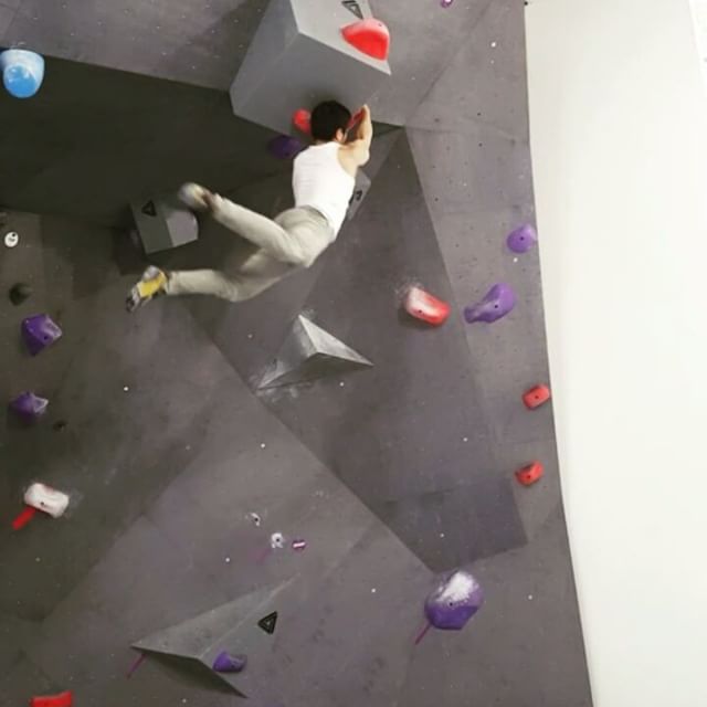 Grand opening of  last weekend. Tremendously awesome setting. Extremely clean problems albeit super high. This dyno problem I&;ll call &;Plato&;s cave&; I&;m counting towards my 12  goals this year.  Watching the competitive circuit at the end of the day really gave me perspective as to just how biomechanically efficient and effective climbers can be. Continually learning as I study their movement patterns and how small adjustments in technique result in greater contact strength. Depending on your beta you can use your own personal strengths to your advantage and everyone can overcome problems in their own way.          _is_my_passion